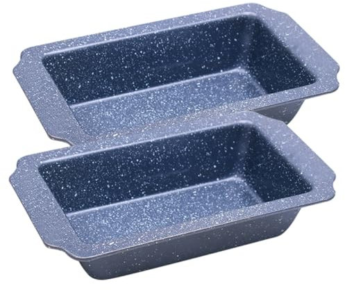Cabilock 2pezzi Teglia Per Plumcake Antiaderente Da Teglia in Acciaio Al Carbonio Per Toast Da Cucina Per Pane o Torte Per Cucinare Toast o Pagnotte Casa