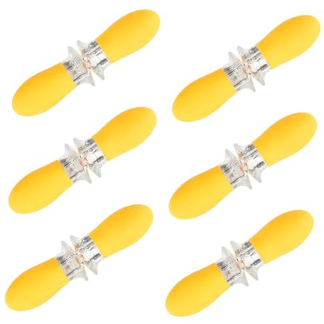 POPETPOP Soporte Compacto Para Mazorcas De Maíz Tenedores De Acero Inoxidable Brochetas Prácticas y Portátiles