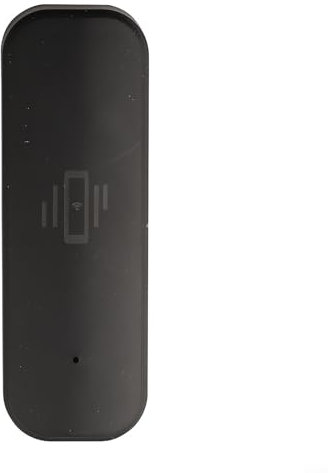 Zilimontt Détecteur de mouvement intelligent sans fil, mini détecteur de bris de verre pour système d'alarme et domotique intelligente, compatible avec Tuya (pour WiFi noir)