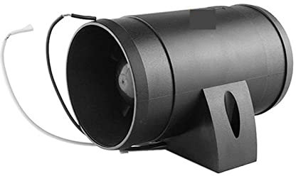 Ventilation Exhaust Fan, 12V RV Exhaust Fan Inline Blower, Engine Room DC Fan Motor, Yacht Kitchen Fan, Marine Exhaust Fan, Suitable For RV Access For Caravan, Motorhome, Campervan