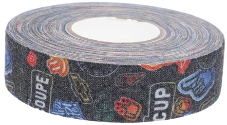 Toyvian Hockey Tape 1 Roll 728.35In Non-Slip Adhesive Ice Hockey Stick Tape Cold Resistant Lightweight Grip for Training and Match Use
