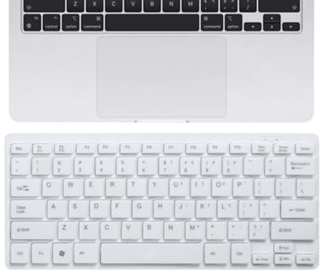 USB -Tastatur - Ruhiges Eingabegerät, Leichter Laptop Typeper | Slim Und Einfach Zu Transportiertes Kabeltastatur, Perfektes -Support -Tool Für Geschäftsreisen Und Heimgebrauch, Kompatibel Mit Ta