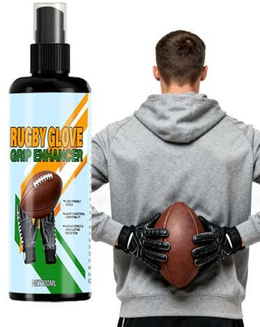 DAWCBVJQ Spray pour grip de football | Améliorateur de traction de 100 ml – Spray collant de football | Pour gardien de but, tennis, golf, matchs, compétitions, tournois, entraînement d'entraînement