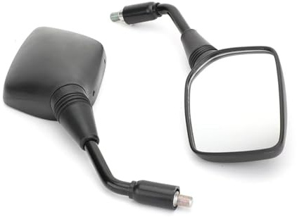 2 Stück Motorrad Spiegel Für Suzuki Für GSR750 2011-2012 Für SFV650 Für Gladius 2009-2015 Für SV 400/650/1000 Schwarz Rückspiegel Lenkerendenspiegel