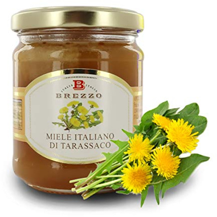 Miel de Diente de León - Origen Italia - 250g (Paquete de 2 Piezas)
