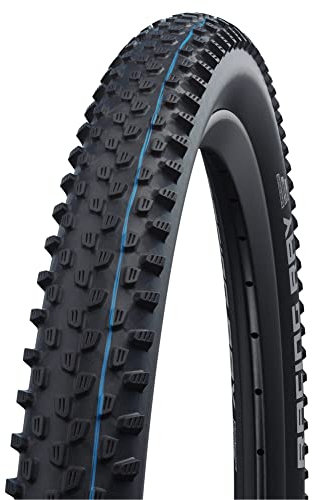 Schwalbe Unisex – Erwachsene Racing Ray HS489 fb. Fahrradreife, schwarz, 27.5x2.25, 27.5x2.25
