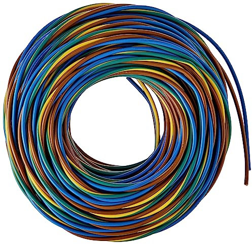 Electraline 25141 Cavo Unipolare N07V-K, Sezione 1x1.5 mm, 25 mt