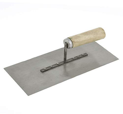 New Lon0167 Wooden Handle Featured Builders Masons Plastering reliable efficacy Bucket Trowel Tool 26cm x 11cm(id:e5b fa 68 6f1)