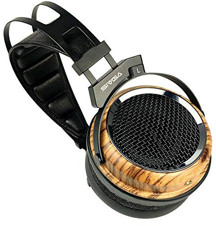 SIVGA Phoenix 50MM Polycarbonate Film Zebrano Hi-Fi Headphone