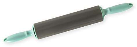 Nordic Ware Rolling Pin, 20-inch, Sea Glass & Storm Grey
