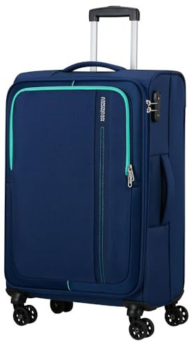 American Tourister Sea Seeker - Spinner M, Case, 68 cm, 61 L, Blue (Combat Navy)