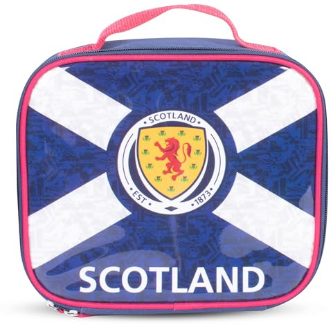 Hy-Pro Scotland FA Lunch Bag - Scotland Football, Insulated, Portable | Officially Licensed, Football Gift, Scottish FA, Merchandise, Perfect for School or Work