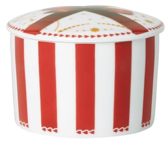 Hutschenreuther Weihnachten Christmas Love red Dose klein (11 x 8 cm), Inhalt: 0,45 l