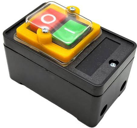 Práctico y fiable taladro de mesa impermeable AC220V/AC380V 10A versátil impermeable para interruptor de máquina doméstica encendido