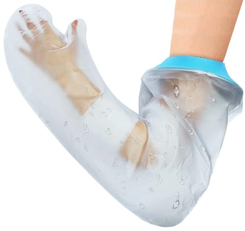 Marjoramy Protector de Brazo para Escayola Adulto-Fundas Impermeables Brazo | Funda Reutilizable 56cm para Ducha y Baño, Protección Impermeable para Escayola, Protección Eficaz para Vendajes y Apósitos