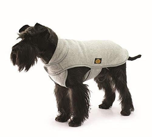Fashion Dog Fleece-Hundemantel - Grau - 30