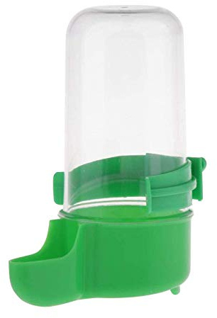 Gusengo Vogelzubehör Vogeltränke - Vogel Wasserflasche 2.2L für Kanarienvogel & Wellensittich