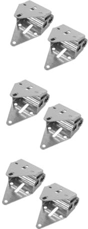 jojofuny 6pcs Garage Door Hinge Door Hinge for Home Residential Replacement Parts