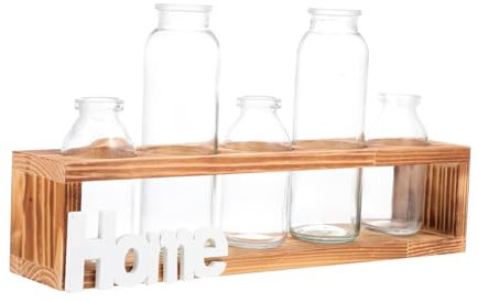 Kisangel Holzständer Für Pflanzgefäß Übertopf Als Tischdekoration Blumenvase Für Hydrokultur Pflanzen Passend Für Zuhause Und Büro