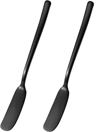 FELTECHELECTR 2pezzi Spalmatori Burro in Acciaio Inossidabile Coltello Formaggio Multifunzionale Per Spalmare Burro Affettare Confettura e Crema Utensili Da Cucina Resistenti e Versatili Per Cat
