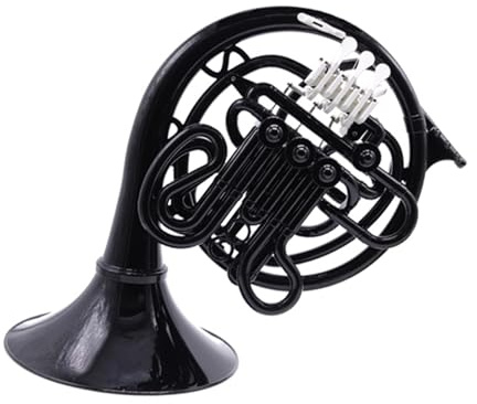 Kunststoff zweireihig geteiltes Waldhorninstrument B-Dur für Anfänger und professionelle Aufführung Waldhorn für Anfänger
