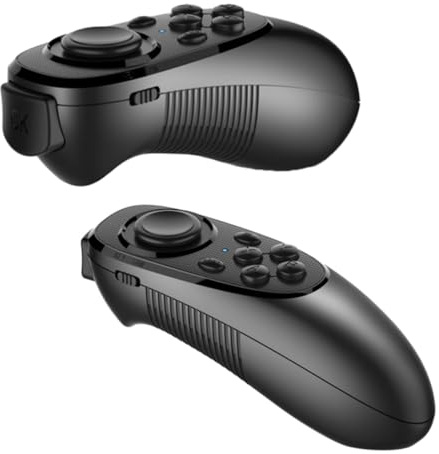 Vr Brillen Controller Kabellos 3D Fernbedienung Joystick für Handy Schwarz | Kunststoff, Ergonomisches Design, Spielmodus, Tragbar, Einhändige Bedienung, Passend für Mobile Nutzung