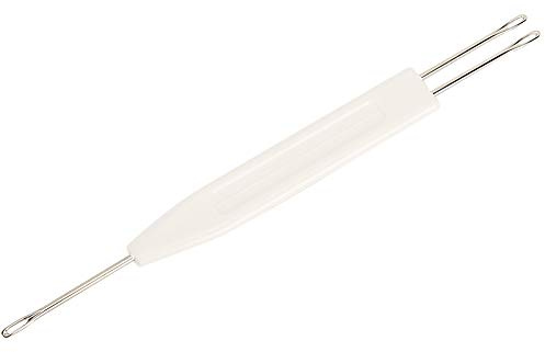 OVAQUIXI Herramienta de Aguja de Transferencia para Silver Reed LK150, Accesorio Universal para Máquina de Tejer con Paso de 6,5 Mm, Blanco, Compatible con LK360 LK100 SK860