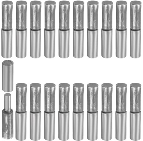 QUARKZMAN 30 Piezas De Bisagras De Barril Soldables, 1-5/8 X 1/4 De Acero Al Carbono De Alta Resistencia Desmontables Para Soldar En Puertas De Metal Puertas Abatibles Rampas De Remolque