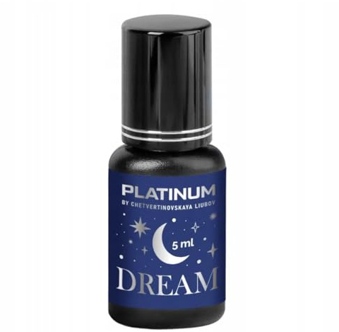 PLATINUM Dream Wimpernkleber 5 ml – 0,5–1 Sek. Fixierung – schwarz – geringe Dämpfe – starke Haftung