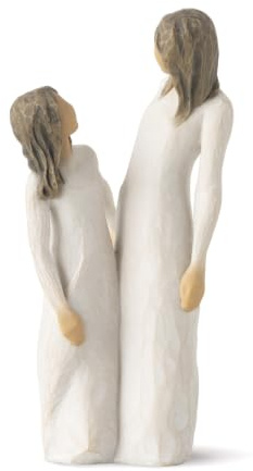 Willow Tree Time Together Figurine | Cast from a Susan Lordi Original Carving, Celebrates Extended Family Bonds, Parents and Children, Meaningful Keepsake Gift