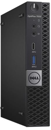 Dell OptiPlex 7050 PC Computer Intel Core i5-6500T@ bis zu 3,1 GHz 8 GB 256 GB SSD mit Windows 11 Pro & GRATIS Bluetooth, WLAN & Antiviren-Software inkl. 12 Monate Garantie (Generalüberholt)