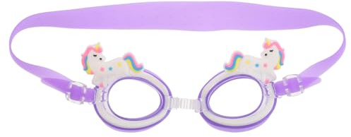 Anneome Gafas de natación para niñas - Gafas de natación infantiles - Bonitas con temática de dibujos animados para clases de y diversión acuática al aire libre