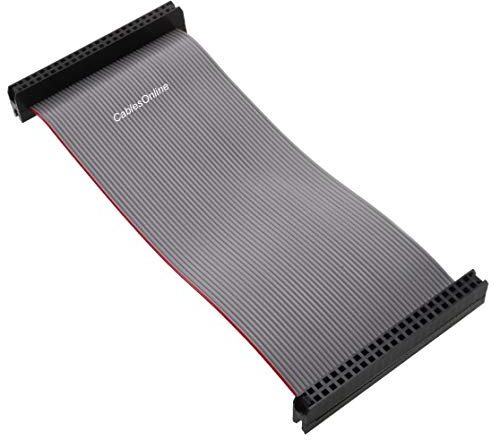 CablesOnline 4-inch 44-Pin Female/Female 2.0mm Pitch Laptop 2.5 Hard Drive Ribbon Cable, FI2-04