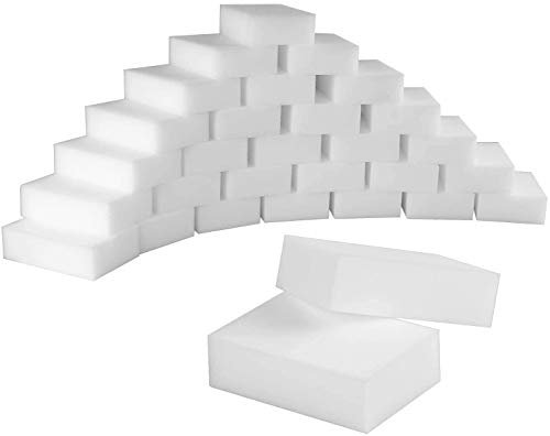 50 Pack Magic Eraser Cleaning Sponge Melamine Foam Magic Sponge Eraser Cleaning Pad for All Surface - Suitable for Bathroom Kitchen Floor Baseboard Wall Cleaner1