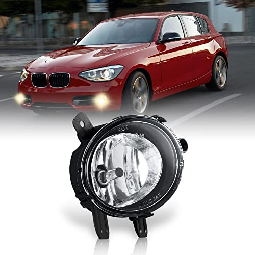 WISGOL único Faros antiniebla aptos para 2 (F22/F23)/1 (F20/F21) 3 Gran Turismo(F34) 4 (F32/F33) 4 Gran Coupé (F36) 2 Active/Gran Tourer (F45/F46) 3 (F30/F31) 3 (F30/F31) Transparente derecho