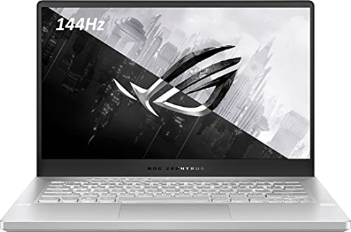Asus ROG Zephyrus G14 Gaming Laptop, 14 144Hz Full HD IPS Display, 16GB Memory, 1TB SSD,AMD Ryzen 9 5900HS,NVIDIA GeForce RTX 3060, Moonlight White