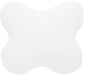 Dukal | Bezug für ACAMAR Seitenschläferkissen Nackenstützkissen | aus hochwertigem DOPPEL-Jersey | 100% Baumwolle | Farbe: Weiss