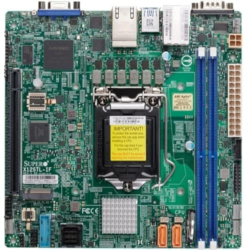 SUPERMICRO MBD-X12STL-IF-B Carte mère Serveur Mini-ATX LGA-1200 C252