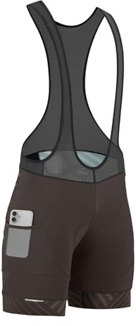 Santic Salopette Ciclismo Uomo Estivo Pantaloncini Ciclismo Uomo Imbottiti MTB Salopette
