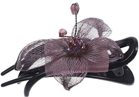 FRCOLOR Barrettes à Cheveux en Soie et Plastique pour Femmes Accessoires de Cheveux Élégants Adaptés à Divers Styles et Occasions