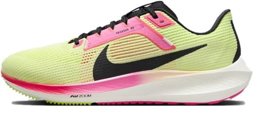 Nike Men's Air Zoom Pegasus 40 PRM Running Shoes, Luminous Green Black Volt Lime Blast, 8 UK