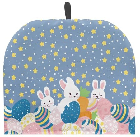 Psesaysky Rabbit Egg Insulated Teapot Cozy Decorative Dome Shaped Large Tea Cosy Easter Decor Durable Teapot Cover for Keeping Warm Insulated Kettle Cover