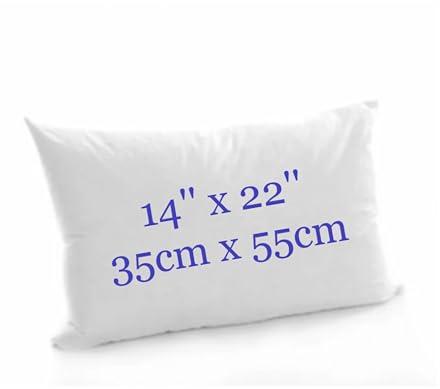 Rectangular Oblong Hollowfibre Cushion Pads Inner Inserts - Bounce Back Cushions (14x22)