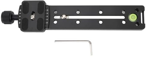 Annadue Langplatten Klemmhalter, Universeller DSLR Kugelkopf mit Schnellwechselplatten Klemmhalter für Panorama Nahaufnahmen NNR 200 S.