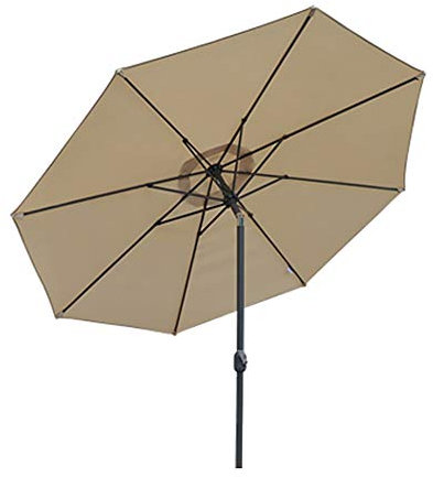 ASumPio Ombrelloni Da Giardino Ombrellone Da Spiaggia Portatile Da 9 Piedi/2,7 Metri, Ombrellone Da Tavolo Da Giardino Per Piccoli Spazi Del Patio, Leggero E Facile Da Montare