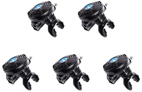 Decqerbe 5X Tauchen Tauchen 2. Stufe Atemen Regler Professioneller Unterwasser Tauchen Oktopus Atemen Regler ZubehöR-Schwarz
