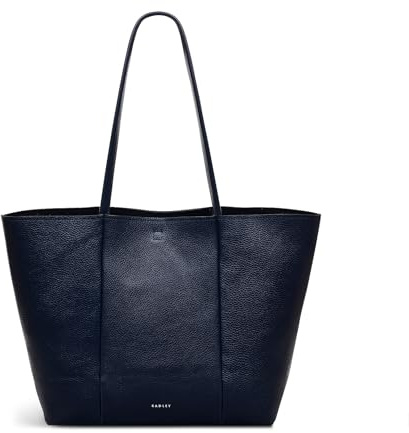 RADLEY London Henrietta Place Women's Leather Large Open Top Tote, Ink