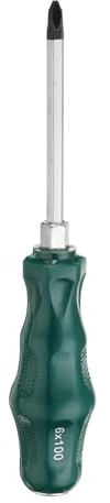 sourcing map PH2 Phillips Screwdriver #2 7.9 Magnetic Demolition Screwdrivers 3.9 CR-V with Ergonomic Handle for DIY Repairing, Green