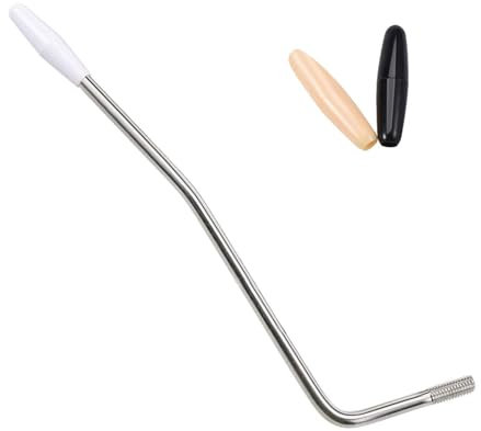 BWANGIAO Tremoloarm mit Gitarrengewinde, 3-Farbiger Tremoloarm für E-Gitarre, 6 mm Whammy Rod mit Spitze, einzelner Tremoloarm für Metallgitarre