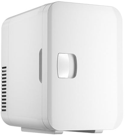 2in1 Mini Frigo Box 6L, Piccolos Frigorifero Per Auto, Ufficio, Camera, Mini Frigo Bar Per Cosmetici, Snack, Frutta, Bevande, Funzione Raffreddamento E Riscaldamento, -2°C - 65 °C, 12V DC/220V AC